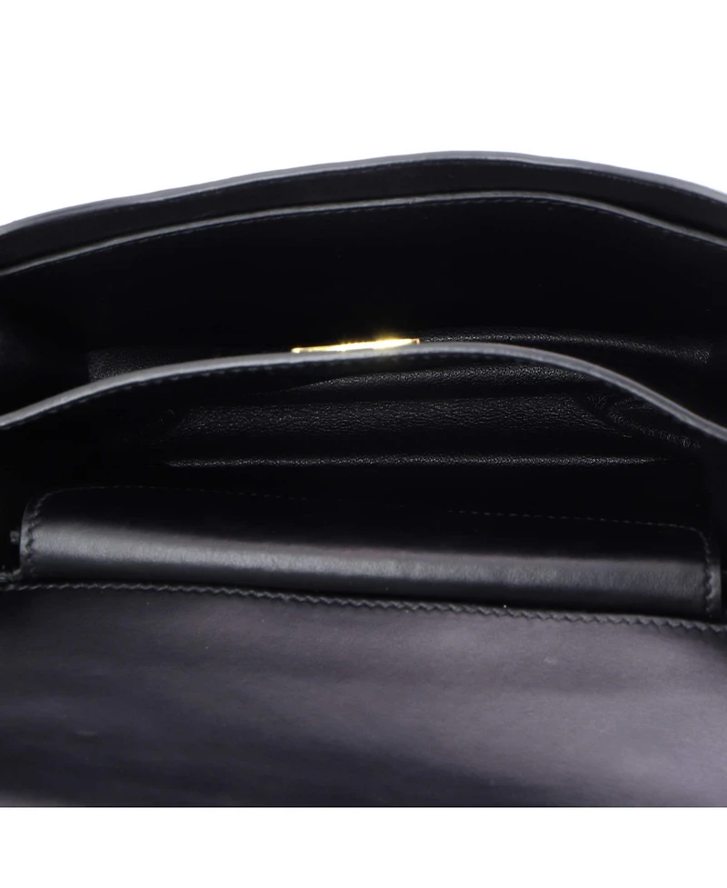 Pre-Owned Prada Small Cahier Crossbody Bag Embellished Leather