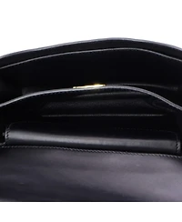 Pre-Owned Prada Small Cahier Crossbody Bag Embellished Leather