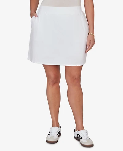 Ruby Rd. Plus French Terry Pull-On Skort