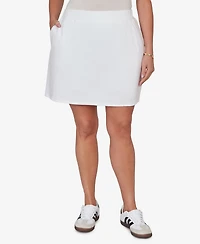 Ruby Rd. Plus French Terry Pull-On Skort