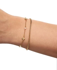 Ana Luisa Freshwater Pearl Hannah Flower Bracelet