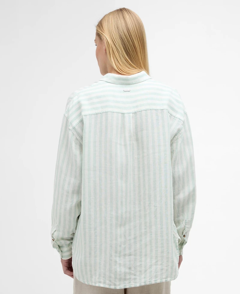 Barbour Women's Annie Striped Drop Shoulder Shirt