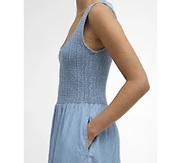 Barbour Women's Josie Sleeveless Midi Dress