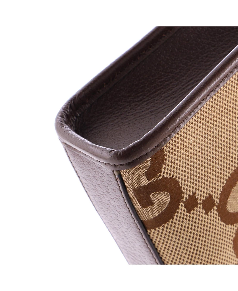 Pre-Owned Gucci Mini Vertical Tote Jumbo Gg Canvas