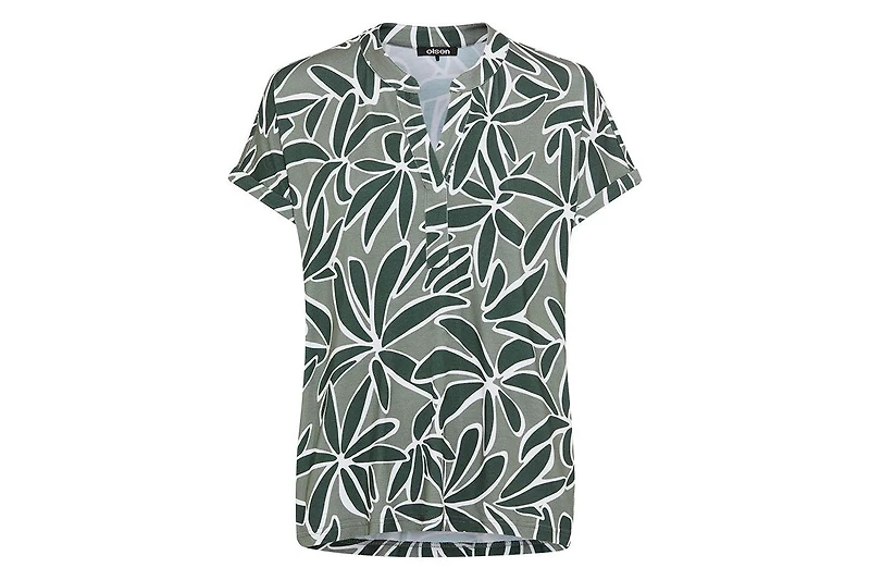 Olsen Women's Palm Design T-Shirt