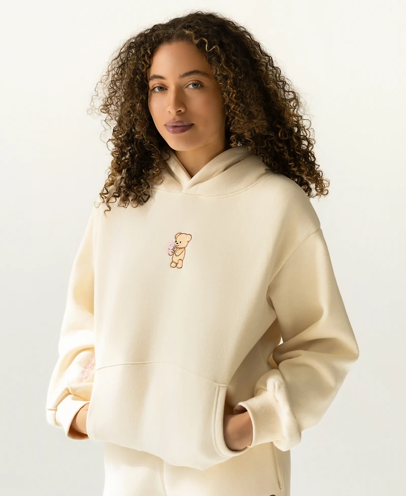 The Happy Camp3r Juniors' Thank You For Being Here Hooded Sweatshirt