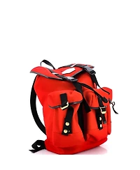 Pre-Owned Gucci Aria 100th Anniversary Off The Grid Backpack Embroidered Felt with Leather