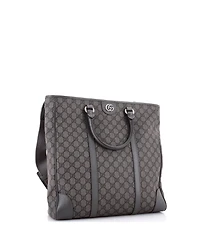 Pre-Owned Gucci Medium Ophidia Convertible Tote Gg Coated Canvas