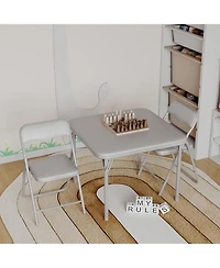 gaomon Boys and Girls Folding Table and Chair Set of 3