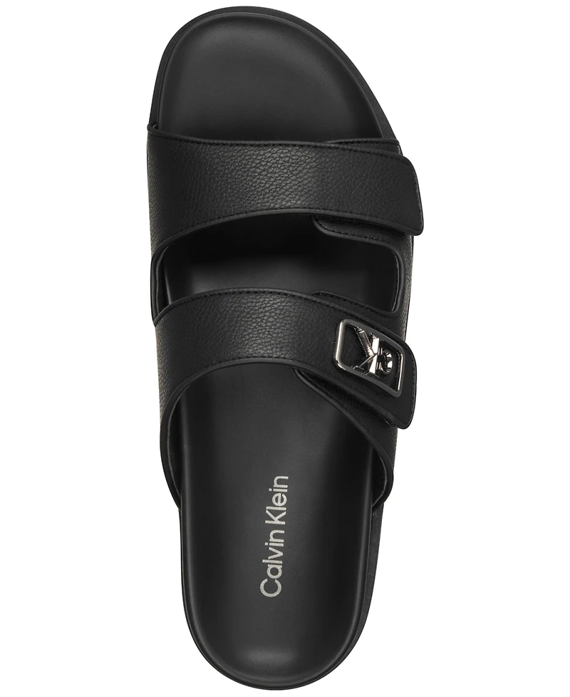 Calvin Klein Men's Ronee Slip-on Casual Slides