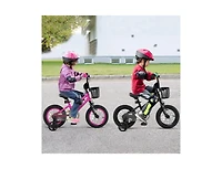 Hongge Kids Bike Adjustable Bicycle with Front Basket