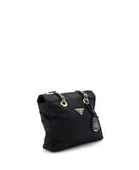 Pre-Owned Prada Re-Edition 1995 Chain Tote Quilted Re-Nylon