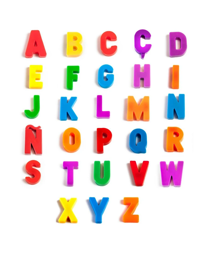 Miniland Magnetic Uppercase Letters - 154 Pieces
