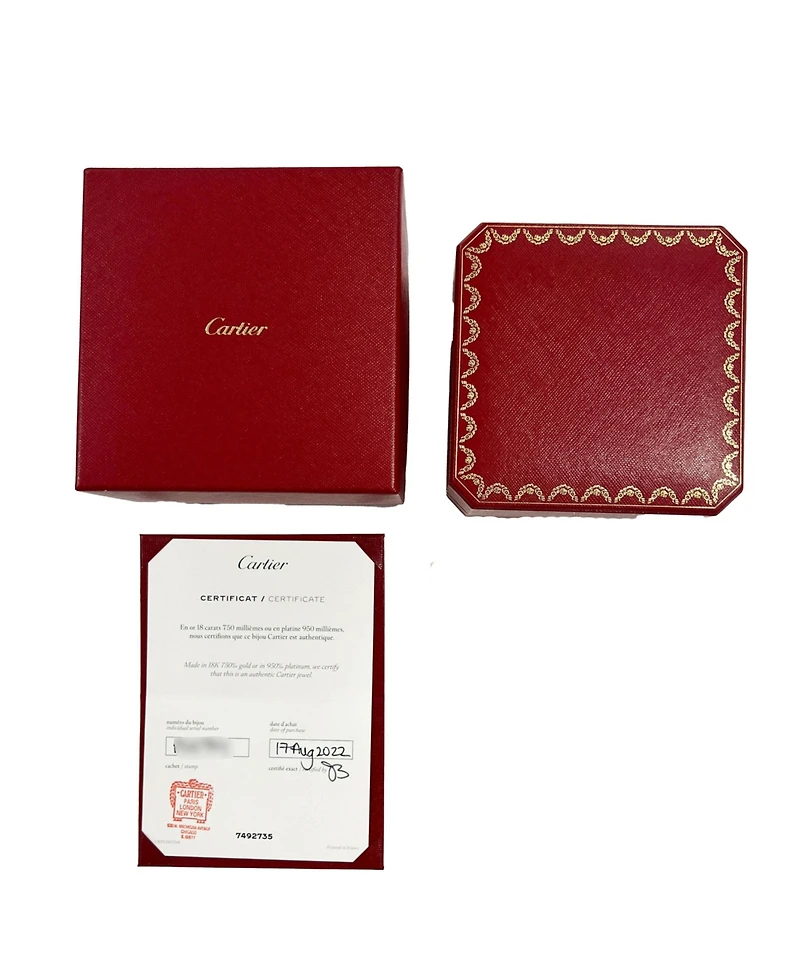 Pre-Owned Cartier Rose Gold Etincelle de Cartier Bracelet