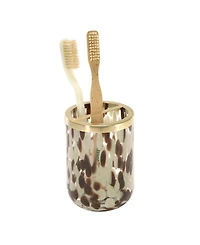 Nicole Miller Safari 4.13" Decorative Toothbrush Holder