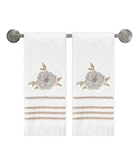Nicole Miller Camille 2-Pack Cotton Hand Towel Set
