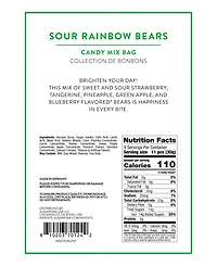 Sugarfina Sweet Escape Sour Rainbow Bears Candy Mix Bag, 2-Pc.
