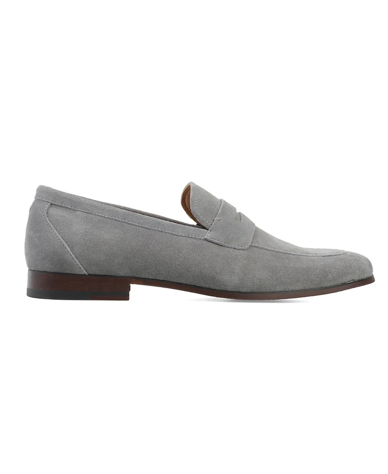 Bar Iii Men's Baldwinn Suede Penny Loafer, Exclusively at Macy's