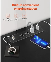 Gouun Tv Stand with Mount and Led Lights for TVs