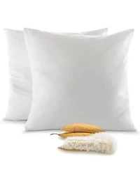 Cheer Collection Natural Kapok 2 Pack Pillow Inserts