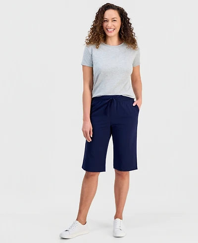 Style & Co Petite Knit Skimmer Pants, Created for Macy's