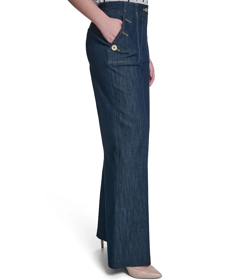 Tommy Hilfiger Women's Denim Sailor Pants