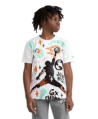 Jordan Boys' 8-20 Air World Tour Short-Sleeve T-Shirt