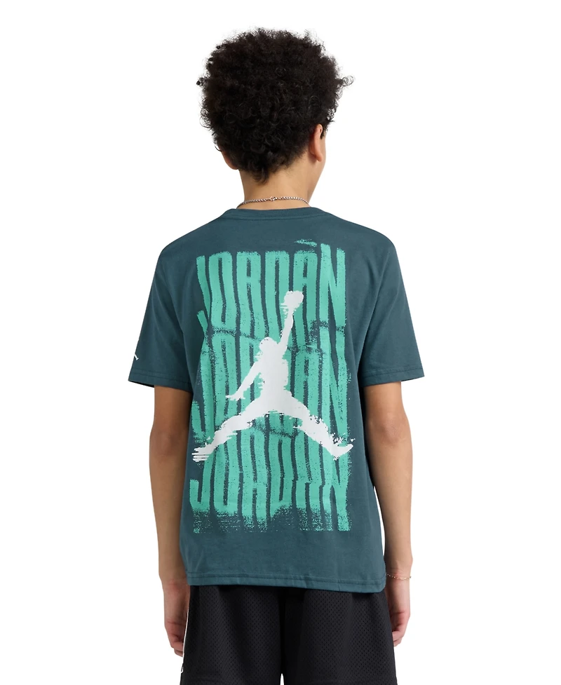 Jordan Boys' 8-20 Distressed Short-Sleeve T-Shirt