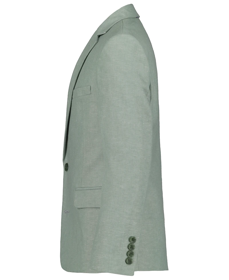 Calvin Klein Boys' 8-20 Tri-Blend Linen Suit Jacket