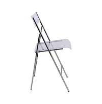 Menno Modern Acrylic Folding Chair