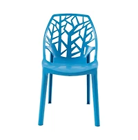 LeisureMod Modern Cornelia Dining Chair, Set of 2