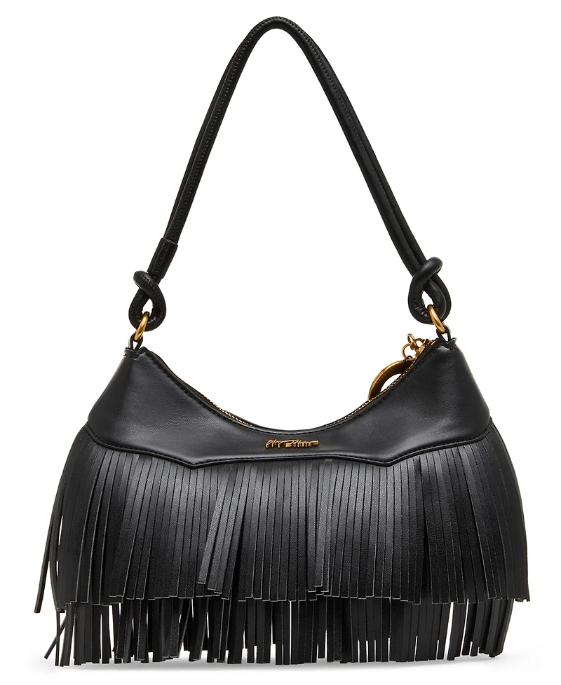 Betsey Johnson Small Fringe Benefits Shoulder Handbag