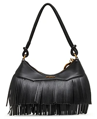 Betsey Johnson Small Fringe Benefits Shoulder Handbag