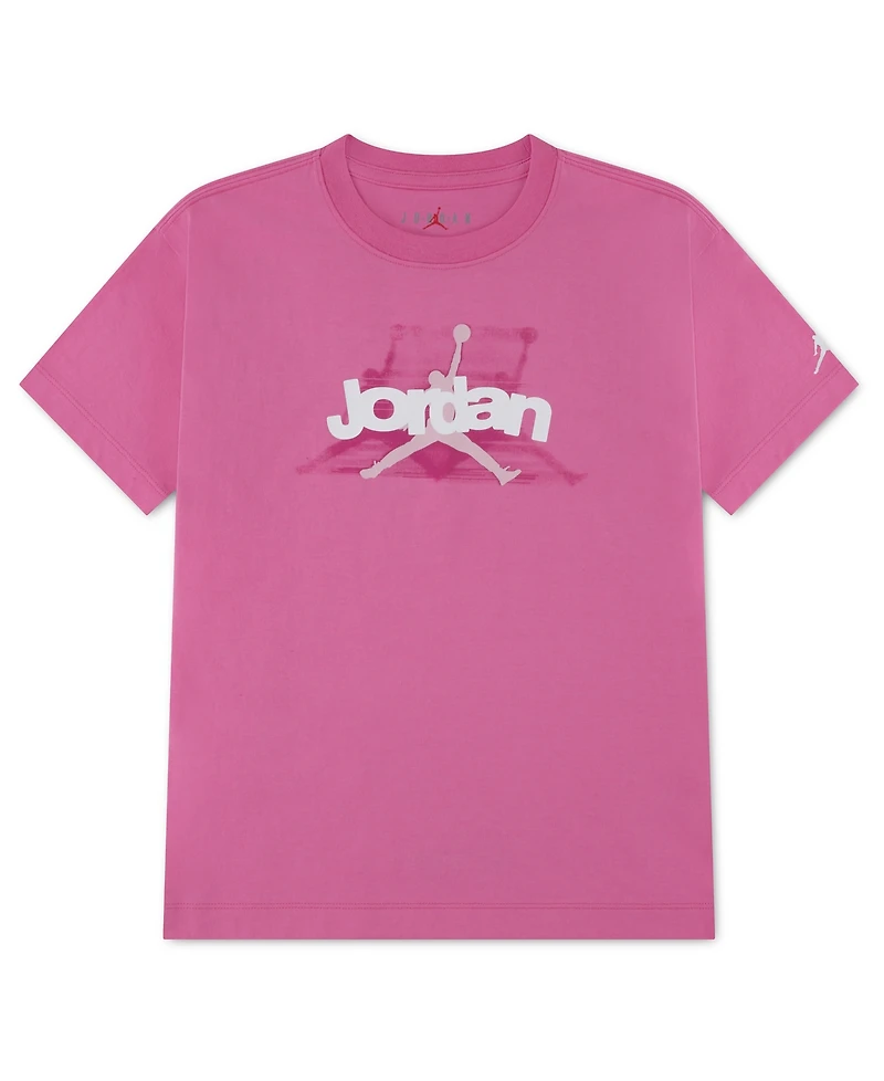 Jordan Girls' 7-16 Bow Short-Sleeve T-Shirt