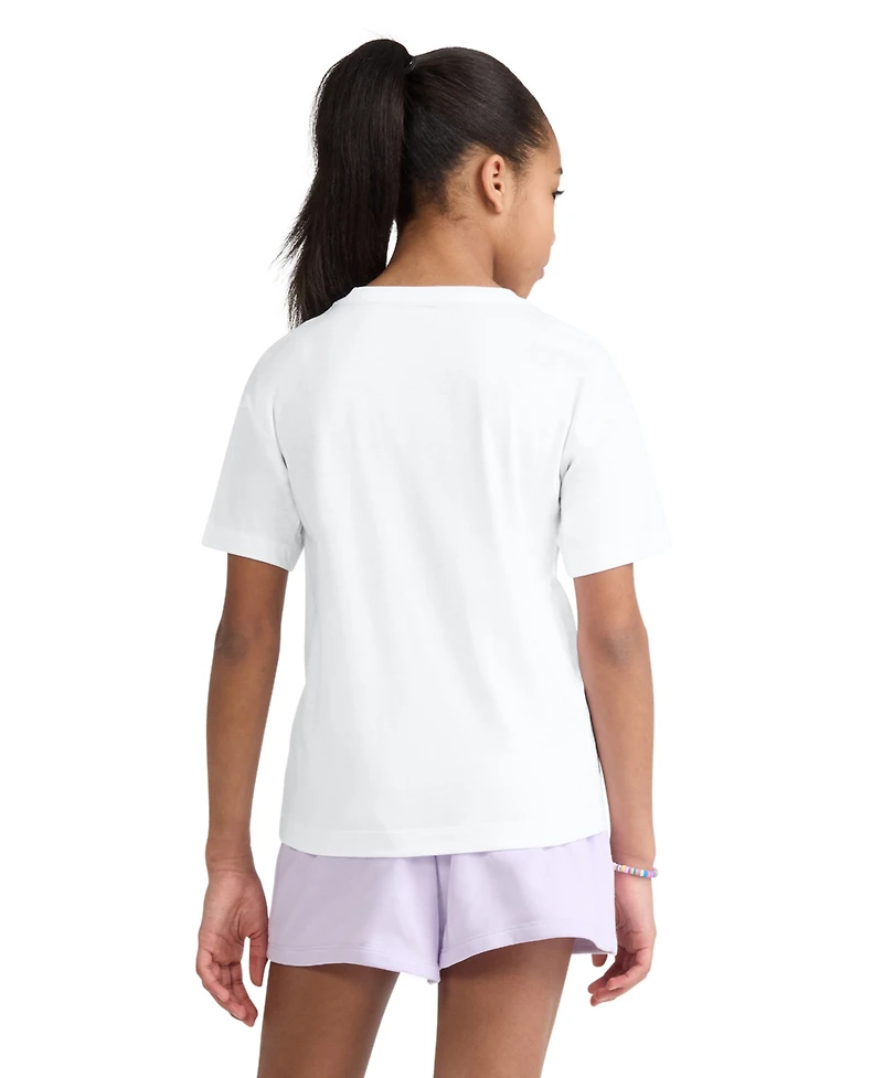 Jordan Girls' 7-16 Heart Sketch T-Shirt