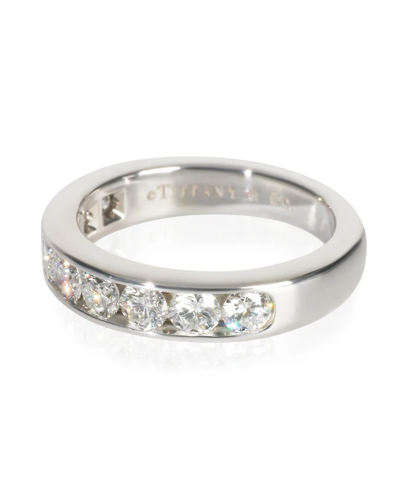 Pre-Owned Tiffany & Co Platinum Diamond Channel Set Band