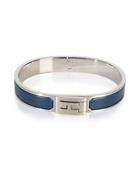Pre-Owned Hermes Matte Jet Bracelet In Bleu Biarritz Bracelet