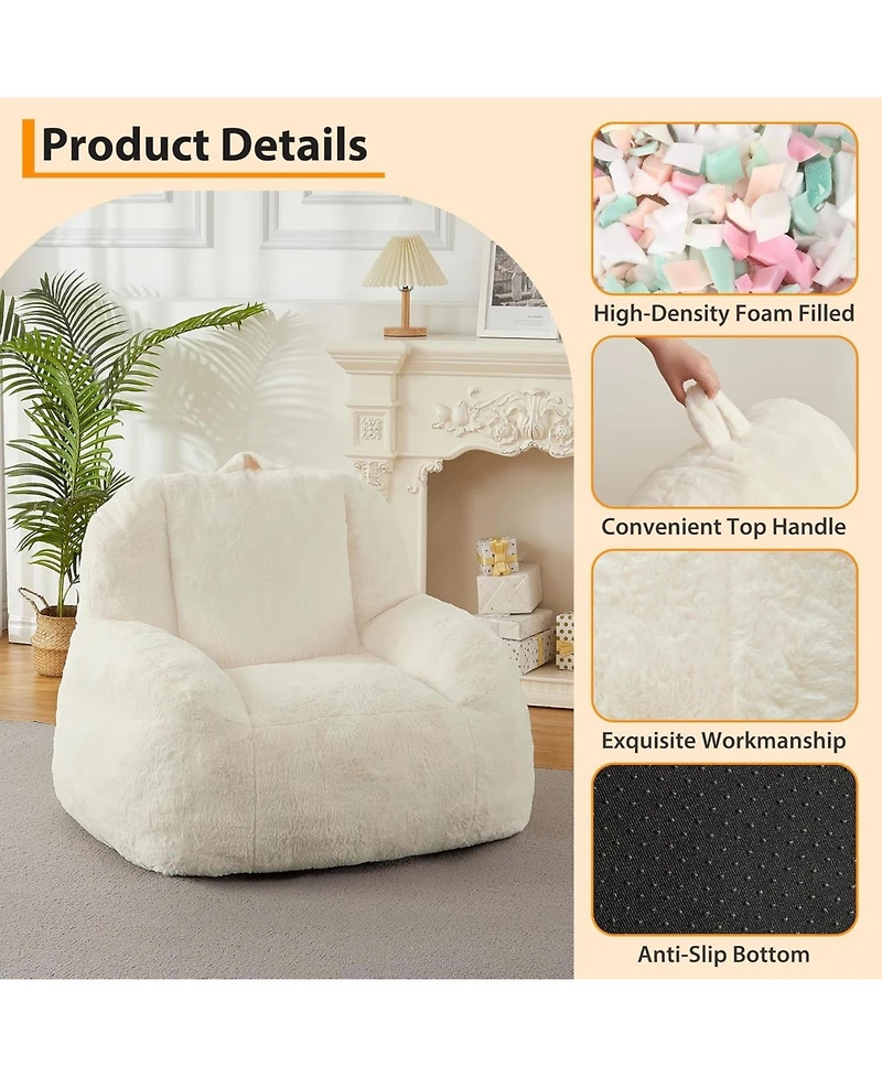 gaomon Large Bean Bag Chair with Filling