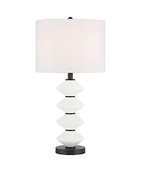 360 Lighting Lucy 26 1/2" High Glass Table Lamp with Dimmer
