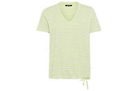 Olsen Women's Stripe V-Neck T-Shirt