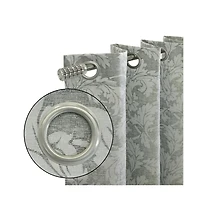 Habitat Valencia Light Filtering Provide Daytime Privacy Rich Woven Branch Leaf Design Grommet Curtain Panel