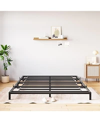 gaomon 6 Inch Size Bed Frames Heavy Duty Metal Platform Bed with Under Bed Storage, Sturdy Steel Slat Support