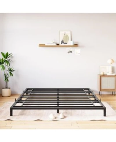 Gaomon 6 Inch Size Bed Frames Heavy Duty Metal Platform Bed With Under Bed Storage Sturdy Steel Slat Support No Box Spring Needed