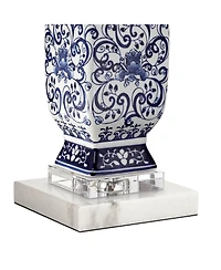 Barnes and Ivy Iris 28" Tall Asian Inspired Table Lamp