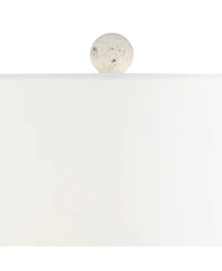 Possini Euro Design 23" High Small Modern Coastal Accent Table Lamps Set of 2 Sandstone Finish Ceramic Living Room Bedroom