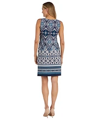 R & M Richards Petite Daytime Printed Jacket Dress