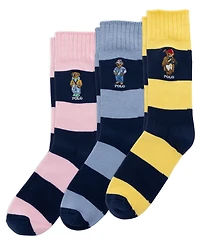 Polo Ralph Lauren Men's Embroidered Polo Bear Sock
