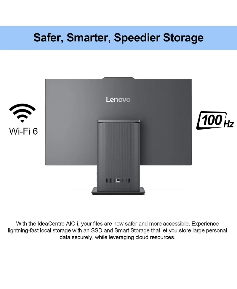 Lenovo IdeaCentre I 27" All-in-One Intel Core i5 16GB Ram Intel Uhd Graphics 512GB Ssd Storage Windows 11 Home 100Hz
