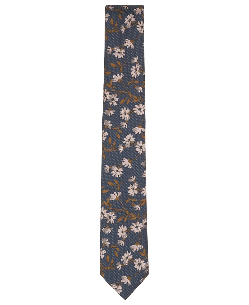Bar Iii Men's Maple Floral Pattern Tie, Macy's Exclusive