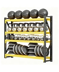 Yigii Garage Shelving Heavy Duty Adjustable Metal Storage Shelf Warehouse Basement Workshop